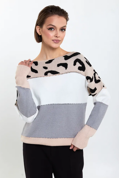 Léopard Chic | Pull Polaire